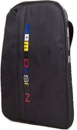 Momo Design Mens Shoulder Bag Black-Multi Nylon Shoulder-bags