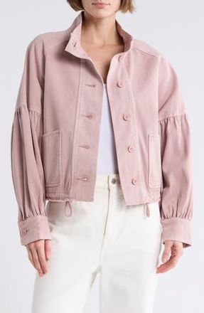 Melrose and Market Canvas Twill Utility Jacket in Pink Timber at Nordstrom Rack, Size X-Large