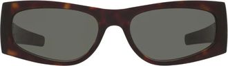 Saint Laurent Eyewear SL M140 sunglasses - women - Acetate - 56 - Brown