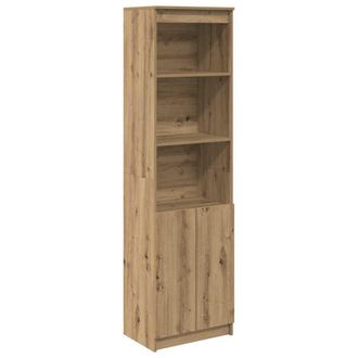 vidaXL Vidaxl Credenza Rovere Artigianale 50x35x180 Cm In Legno
