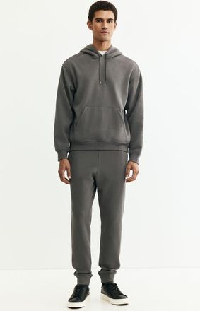 H&M Regular Fit Tapered Sweatpants in Dark Gray at Nordstrom, Size Xxx-Large