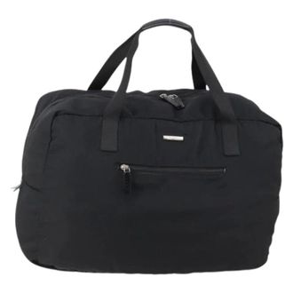 Gucci Borsa Weekend in Nylon Pre-owned - - Pre-owned - Donna - Nero - ONE SIZE