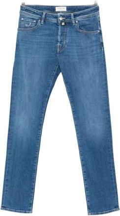 Jacob Cohen Straight Jeans - Heren - Regular Fit Jeans - Blauw - W31 - Jeans