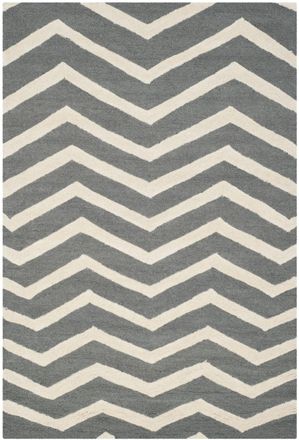 Safavieh Alfombra lana grigio/neutrale 122 x 183 cm