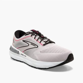 Brooks Womens Ariel Gts 23 Running Shoes In Grey/black/pink