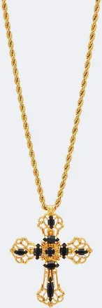 Jennifer Behr Davina 18kt gold-plated necklace