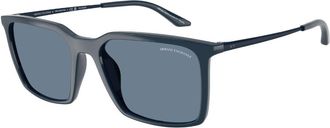 A|X Armani Exchange AX4170SU Polarized 84062V Mens Sunglasses Blue Size 55
