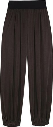 Cortana Bombacho Broek - Dames - Broeken - Bruin - 2XS - Katoen - Broeken