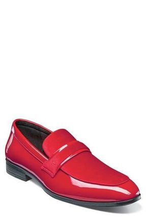 Stacy Adams Spratley Saddle Loafer in Red at Nordstrom Rack, Size 10.5