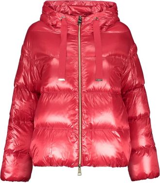Herno Dames, Jassen, Rood, Maat: S Polyamide