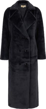 Michael Kors Oversized Db Fx Fur Coat