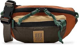 Topo Designs Mountain Waist Pack Day Pack Bags Woodland/Terracotta, Nylon
