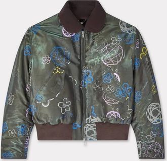 Kenzo x Futura 2000 Detachable Collar Bomber Jacket, Size Medium