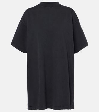 Balenciaga Oversized cotton jersey T-shirt