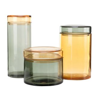 Pols Potten Pols Potten - Caps & Jars Vorratsdose, mehrfarbig (3er-Set)