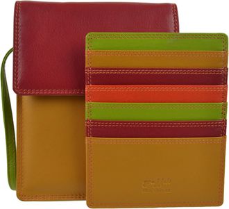 Golunski Ladies Leather Neck Purse/Cross Body BAG by Golunski Graffiti Gift Boxed (Spice)