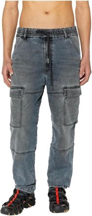 Diesel Heren, Jeans, Grijs, Maat: W32 Denim