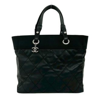 Chanel Bolso Tote de Piel Pre-owned - Pre-owned - Mujer - Negro - ONE SIZE