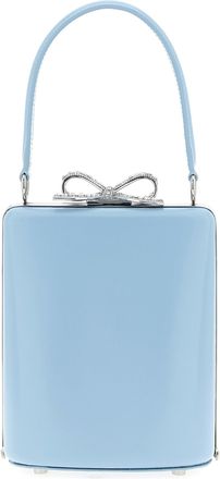 Self Portrait Blue Leather Bag Handbag