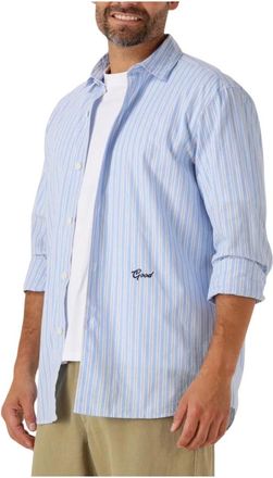 The Goodpeople Sogood Shirt - Heren - Casual Overhemden - Veelkleurig - S - Katoen - Overhemden
