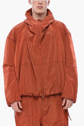 Hed Mayner REEBOK Nylon Windbreaker with Hood size M