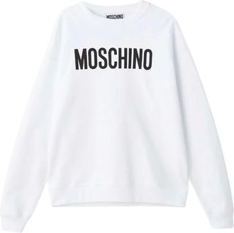 Moschino Heren, Sweatshirts & Hoodies, Wit, Maat: XL