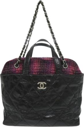 Chanel Pre-owned Vintage Schoudertas - Dames - Vintage Schoudertas - Veelkleurig - ONE Size - Leer - Vintage