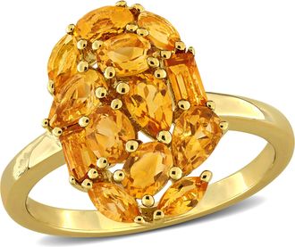 Mimi & Max Multi-Shape Gemstone Cluster Ring Sterling Silver