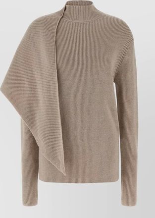 Entire studios wool high neck wrap sweater