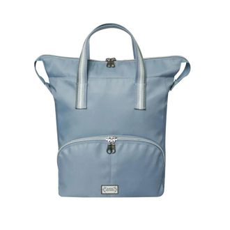 Earth Squared Fair Trade - Voyage Ellie Backpack Laptop Rucksack Super Lightweight Water Resistant. (Dusty Blue)