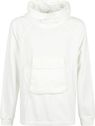 Ten c Hoodie - Heren - Hoodies - Wit - M - Katoen - Hoodies & sweatvesten