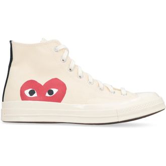 Comme Des Gar&ccedil;ons Sneakers, female, White, Size: 8 1/2 US Chuck 70 High-Top Sneakers