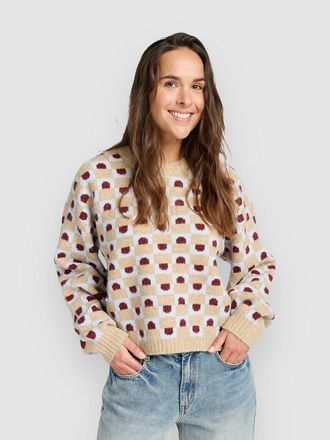 Rvca Prep Strickpullover sky blue