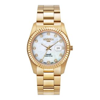 Roamer Amalfi Horloge - Dames - Horloges - Geel - ONE Size - Accessoires