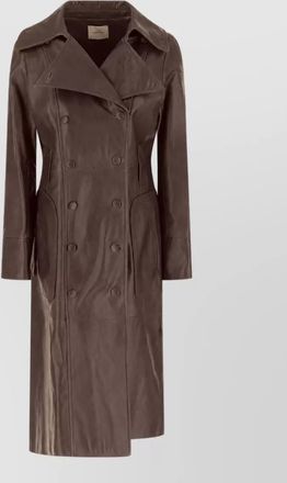 Paloma Wool leather trench coat