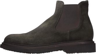 Pantanetti Schoenen, Heren, Zwart, 40 EU, Leer, Beatles Elite Enkellaarsjes