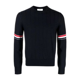 Thom Browne Hombre, Jerseys, Azul, Talla: L