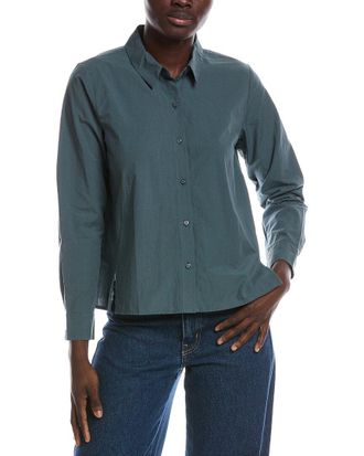 Eileen Fisher Eileen Fisher Petite Classic Collar Shirt