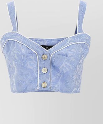 Etro paisley tank top