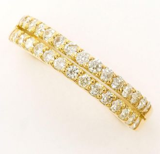 C&A Yellow Gold Yellow Gold (18K) Band Ring (Pre-Owned)