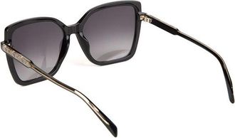 Zadig&Voltaire Unisex Sunglasses Shiny Black Acetate