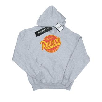 Disney Heren Cars Roest-Eze Logo Hoodie (Sportgrijs)