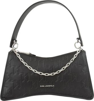 Karl Lagerfeld Borsa Handtas - Dames - Handtassen - Zwart - ONE Size - Leer - Tassen