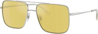 Ray-Ban Heren, Accessoires, Grijs, Maat: 56 MM