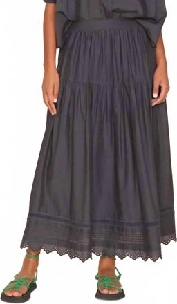 Xirena Tilda Midi Skirt In Obsidian