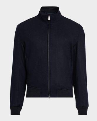 Ralph Lauren Purple Label Felton Cashmere Bomber Jacket