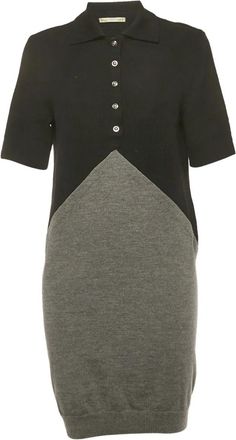 Balenciaga Abito corto a maniche corte - Nero