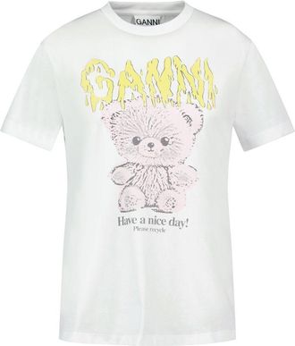 Ganni Basic Teddy T Shirt