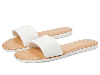 Volcom Simple Slide Sandals Womens Sandals White 1 : 10 B - Medium, Synthetic