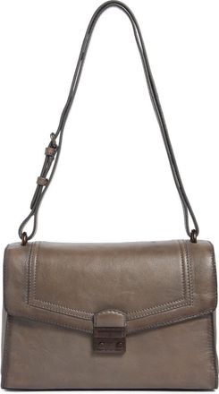 Frye Alex Flap Leather Shoulder Bag in Shadow at Nordstrom Rack